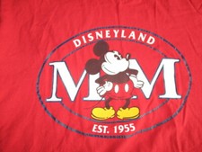 Vintage Mickey Inc Label - MICKEY MOUSE Disneyland Established 1955 LG T-Shirt