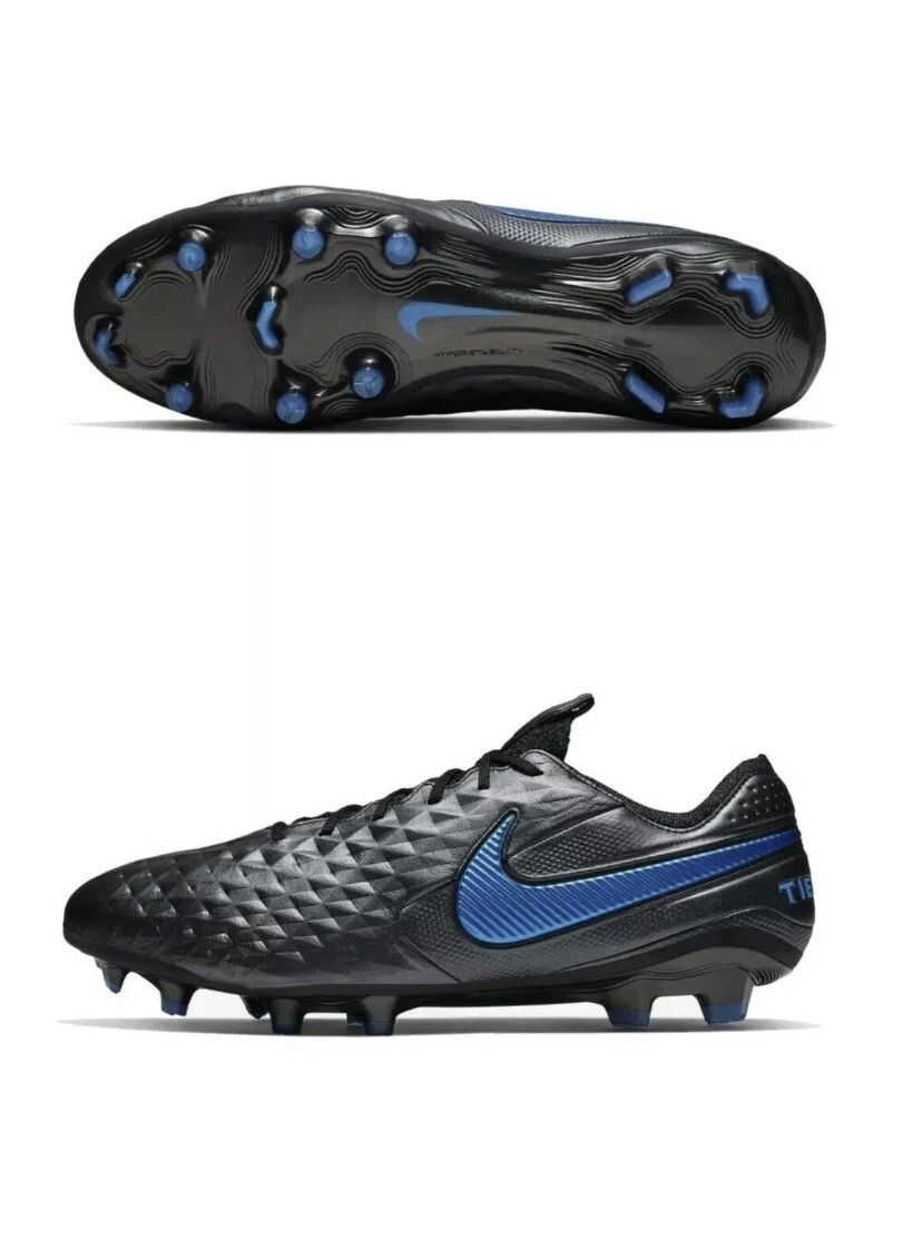 Nike Tiempo Legend 8 Pro FG Black Blue Hero for Sale