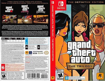 Nintendo Switch Grand Theft Auto: The Definitive Edition Grand Theft Auto the Trilogy [ The Definitive Edition