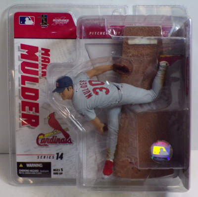 マークマルダー　マクファーレン フィギュア シリーズ14 Mark Mulder St. Louis Cardinals McFarlane Series 14 Figure