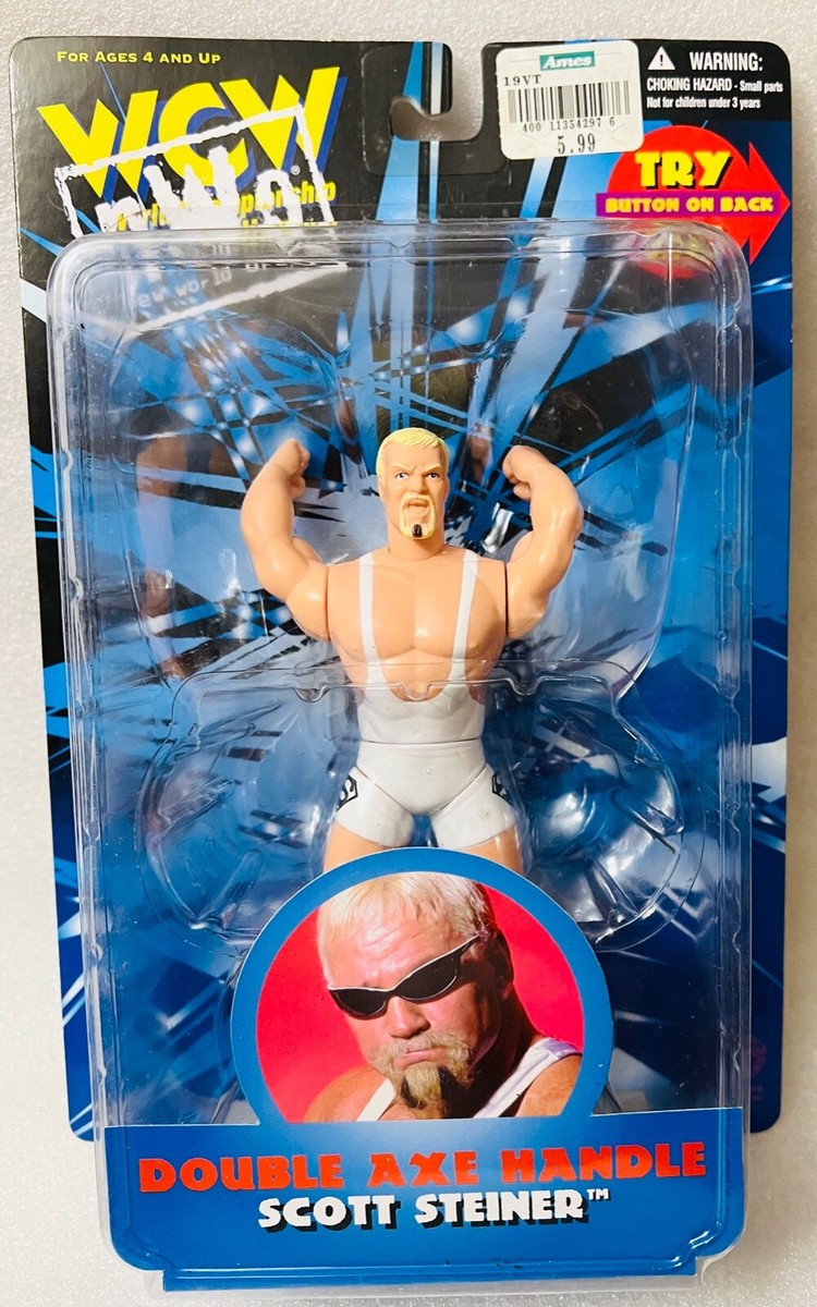 WCW フィギュア セット WCW Original San Francisco Toy Makers Scott Steiner Double Axe