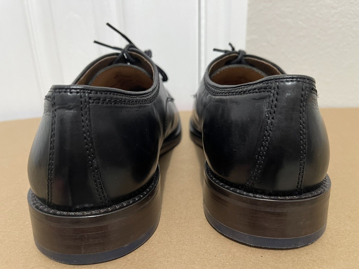 NEW JOHNSTON & MURPHY men\'s meade plain toe oxford shoes in black Johnston Murphy Meade Plain Toe Men main image 2