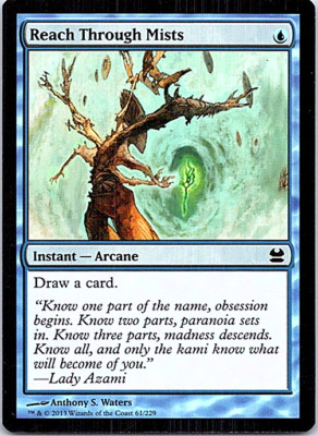 Reach Through Mists Magic The Gathering Modern Masters Light Play