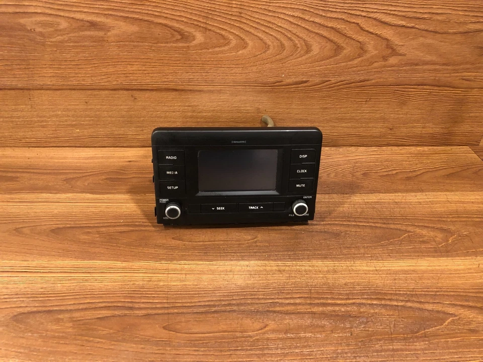 KIA RIO 2018-2020 reproductor estéreo frontal receptor de radio unidad principal pantalla XM OEM #2 Foto 2 de 4