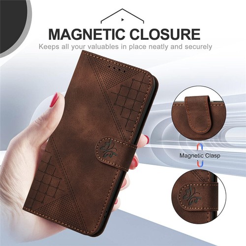 Leather Butterfly Wallet Phone Case For OPPO Reno 11F 12 13 Pro A80 A60 A40 A79 - Picture 52 of 57