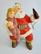 Coca Cola Santa Christmas Ornament 1994