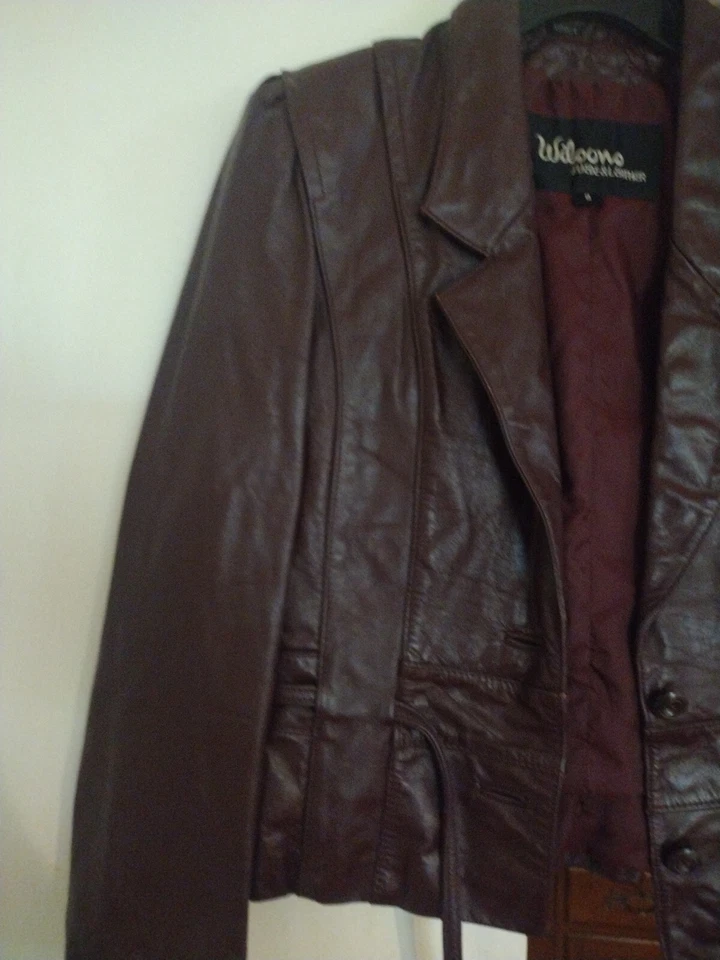 Chaqueta de cuero Wilson's para niños Foto 3 de 3