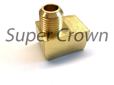 Elbow Pipe Brass Adapter Coupler Connector Female-Male(M16*1.5 x PT1/4) Ф10mm