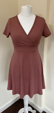Dusky Pink Dress - Size Medium