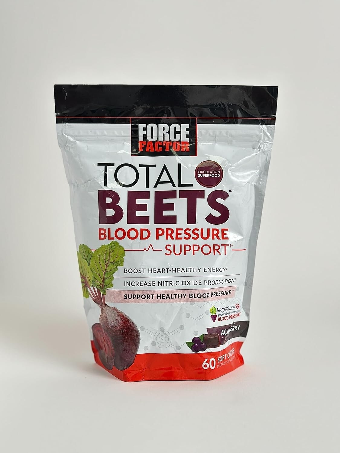 Force Factor Total Beets Blood Pressure Support, Beet Root Supplement