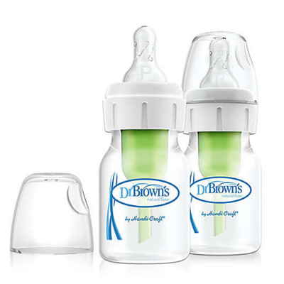 Dr. Brown's Natural Flow Anti Colic Preemie Bottles 2 oz