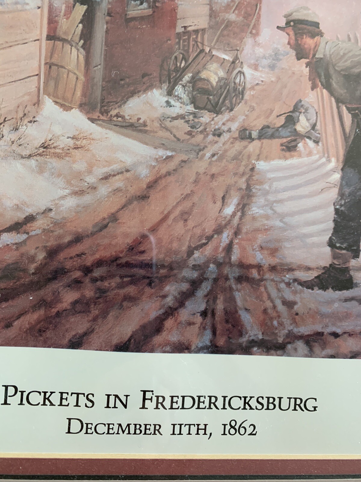 Pickets In Fredericksburg Dec 1862, Keith Rocco, Signed And Numbered