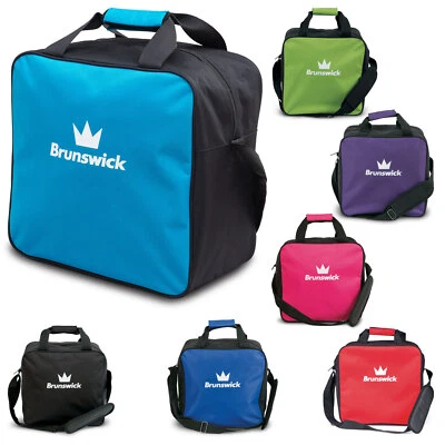 Bowling 1 Ball Tasche Brunswick TZone Single Tote Platz für Bowlingschuhe