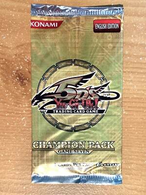 yugioh CP07 Champion PACK 7 Factory Sealed NO weighted warranty HOT CARDS
