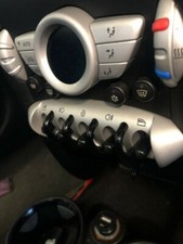 Fits MINI R56 GEN 2 10x BLACK Toggle Switch Covers Cap Cooper S JCW Toggles R55 