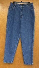 New Vintage Gitano Mom Jeans Women's 16 Blue Denim Medium Wash Skinny Cotton NWT