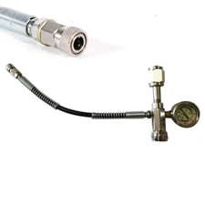 PCP SCBA Fill Station Refill Charging 4500PSI Adapter Air Rifle Paintball +Hose