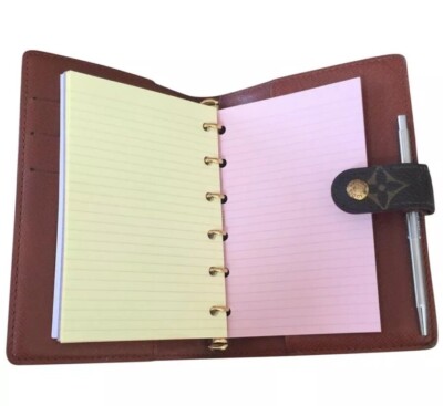 fits Louis Vuitton PM Small LV Agenda: Planner Refill Paper