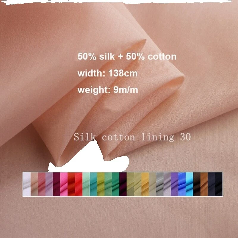Silk Solid Patterned Craft Fabrics