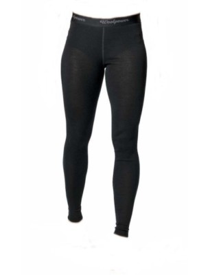 Woolpower Long Johns Women Lite Long Underpants for Ladies Black