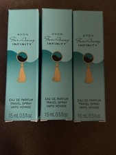  3 Avon Far Away Infinity Eau de toilette Purse Spray 0.5 oz Fragrance Perfume