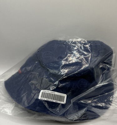 SUPREME LASERED TWILL CRUSHER HAT NAVY/SIZE S/M SS23 WEEK 13 NEW