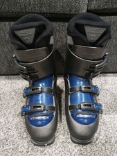 Nordica Exopower Trend 03  Ski Boots Size 260-265  Gray Blue Excellent 300MM