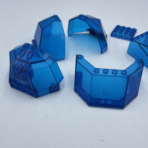 Lego Space Trans Dark Blue Translucent, Vintage - Picture 2 of 6