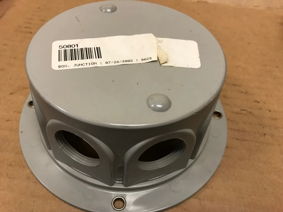 UN CAMIÓN ORIGINAL OEM-LITE 50801 UNIÓN, 8 puertos, 8 terminales, plástico gris/negro Foto 4 de 4