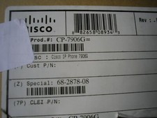 New  CISCO 7906 CP-7906G IP Business VOIP Phone Telephone