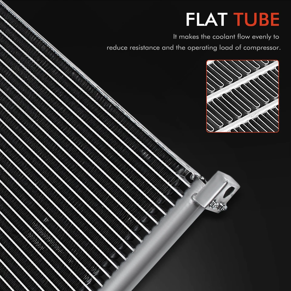 AC Condenser with Bracket for Chevrolet C1500 C2500 C3500 GMC K1500 K2500 K3500 - Image 3 of 4