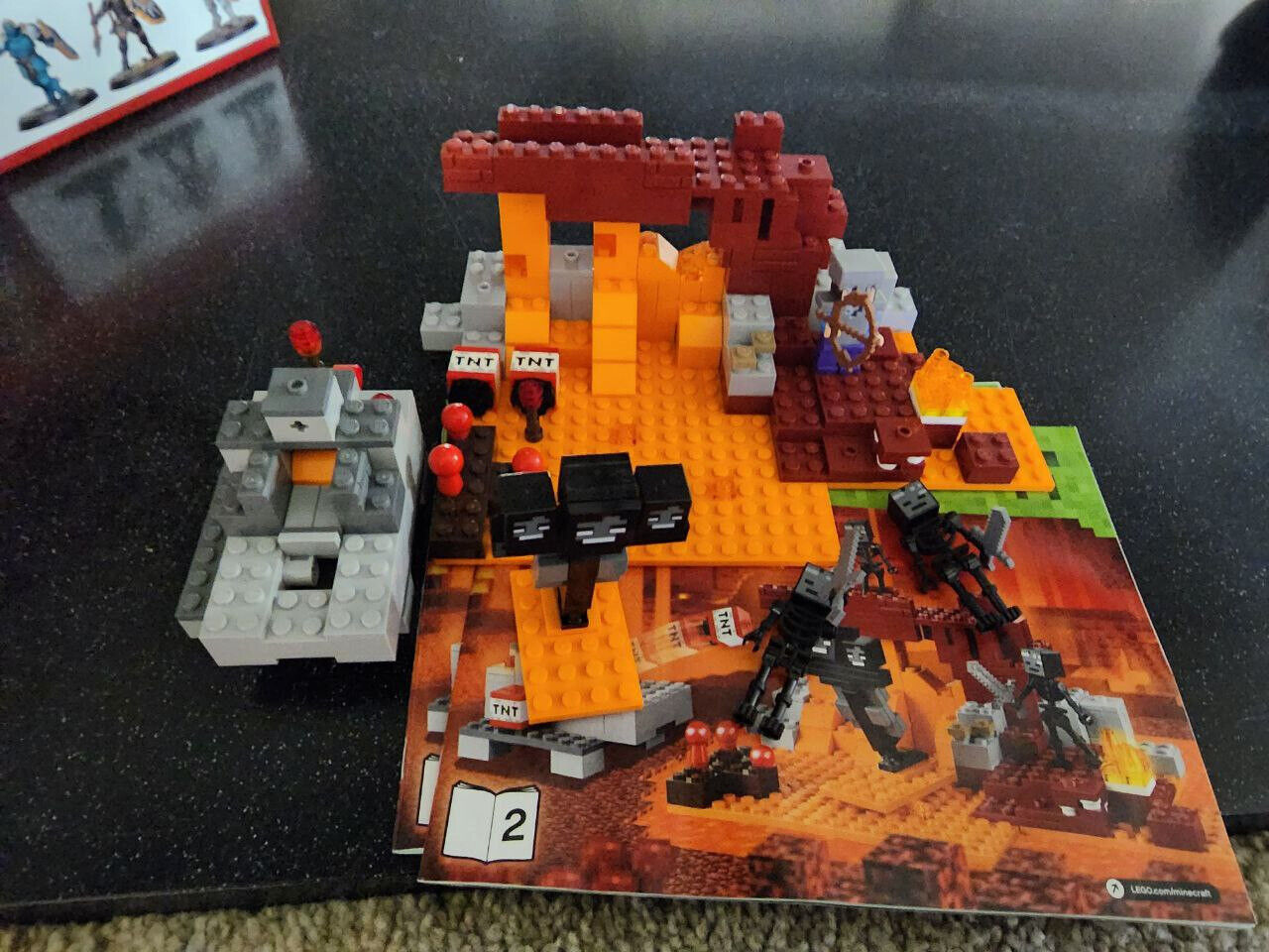 svag Adskille mikrocomputer LEGO Minecraft 21126 The Wither Complete with manuals. Rare. Retired. No  Box. 673419246828 | eBay