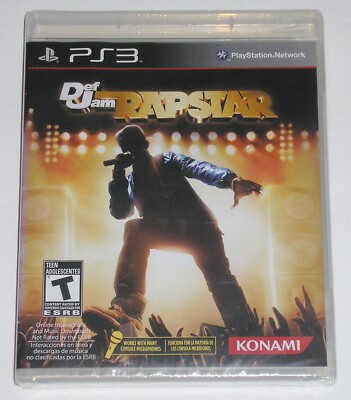 Playstation 3 PS3 Game -  Def Jam Rapstar (New) Game Only