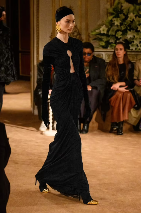 Schiaparelli Long Keyhole Dress FR 40 (US 8) New With Tags | eBay