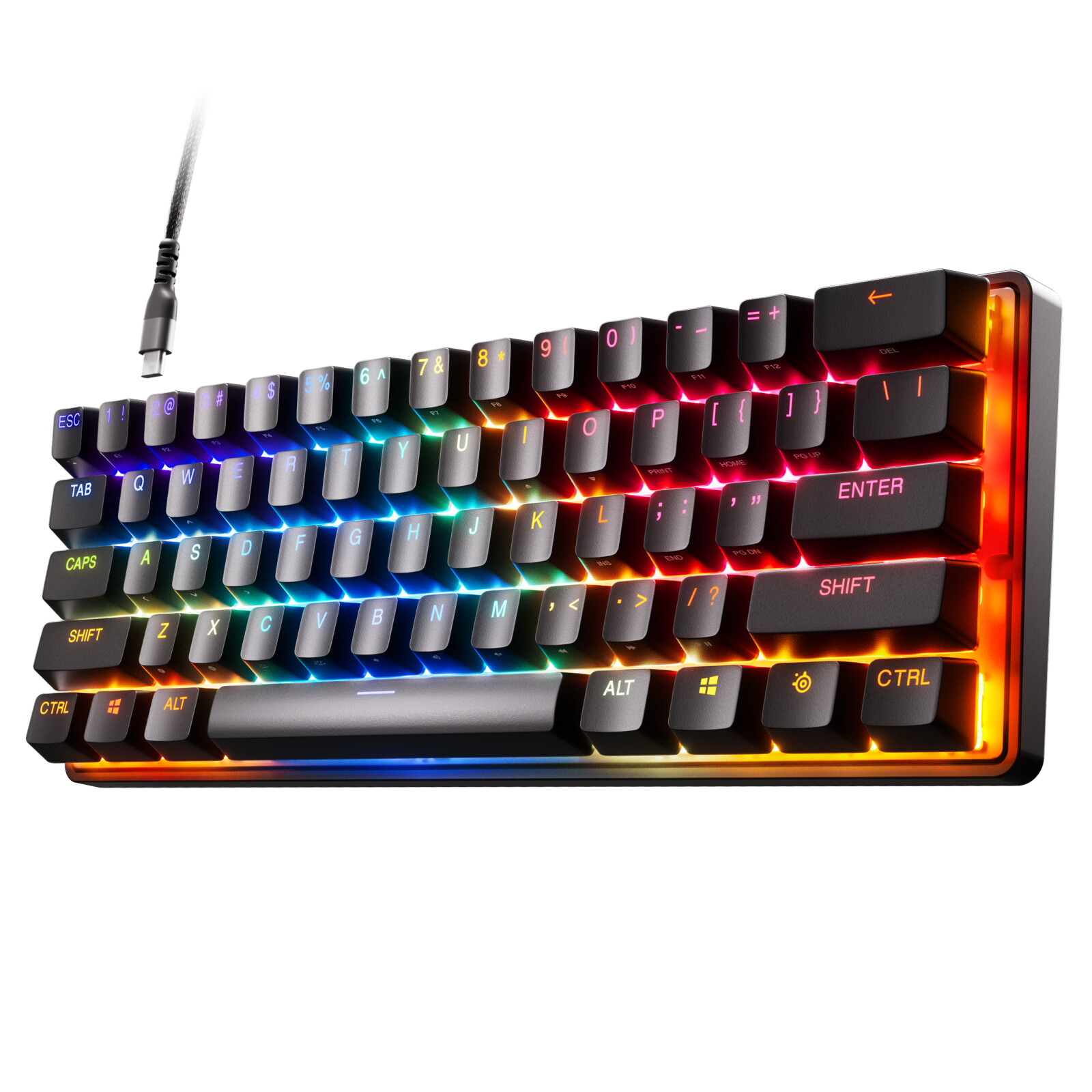 SteelSeries Apex Pro Mini Wired Mechanical Gaming Keyboard - Black 