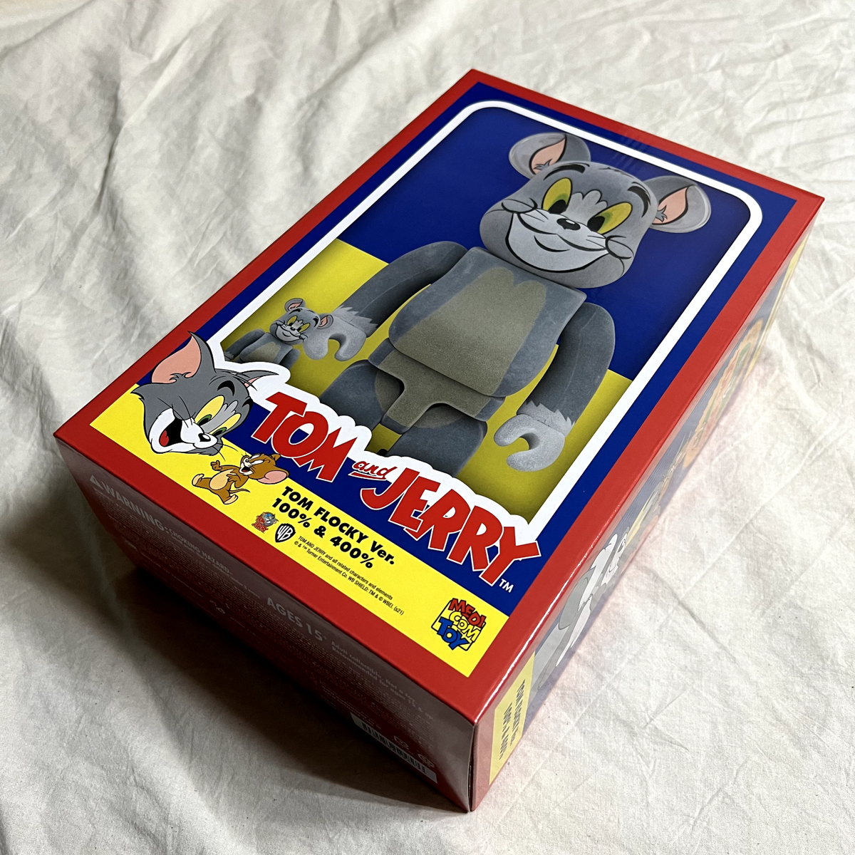 Tom Flocky Ver. 100% & 400% Bearbrick (2021) Tom and Jerry Tom Flocky Ver. 100% & 400% Bearbrick (2021) Tom and Jerry