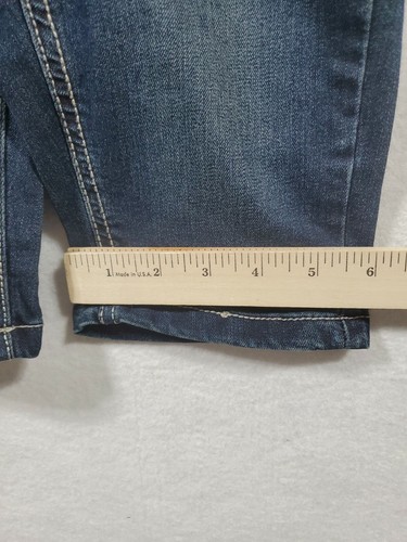 Silver jean Co. girls 6x Bermuda Shorts Tina adjustable waist Denim Blue NWT - Picture 10 of 12