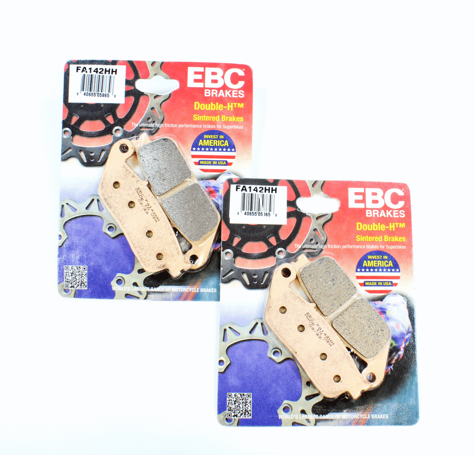 EBC HH Sintered Brake Pad Set for 201516 Kawasaki KLE 650 F VERSYS