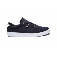 Lakai Skateboard Shoes Flaco Navy/White Suede