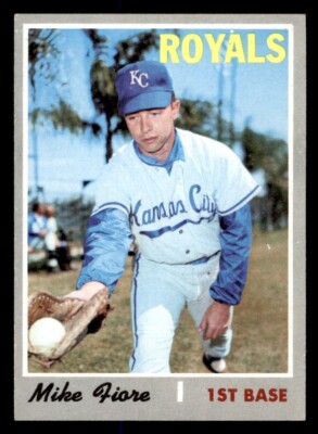 1970 Topps Baseball #709 Mike Fiore EX *e3