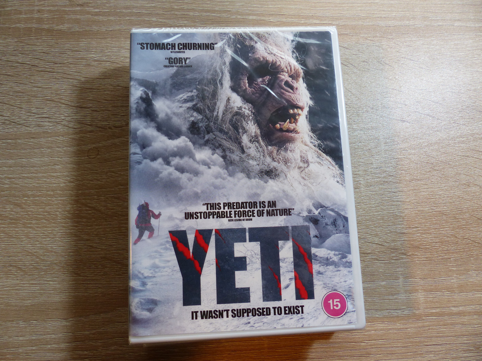 Yeti (DVD, 2021) Horror Creature/Monster, NEW & SEALED