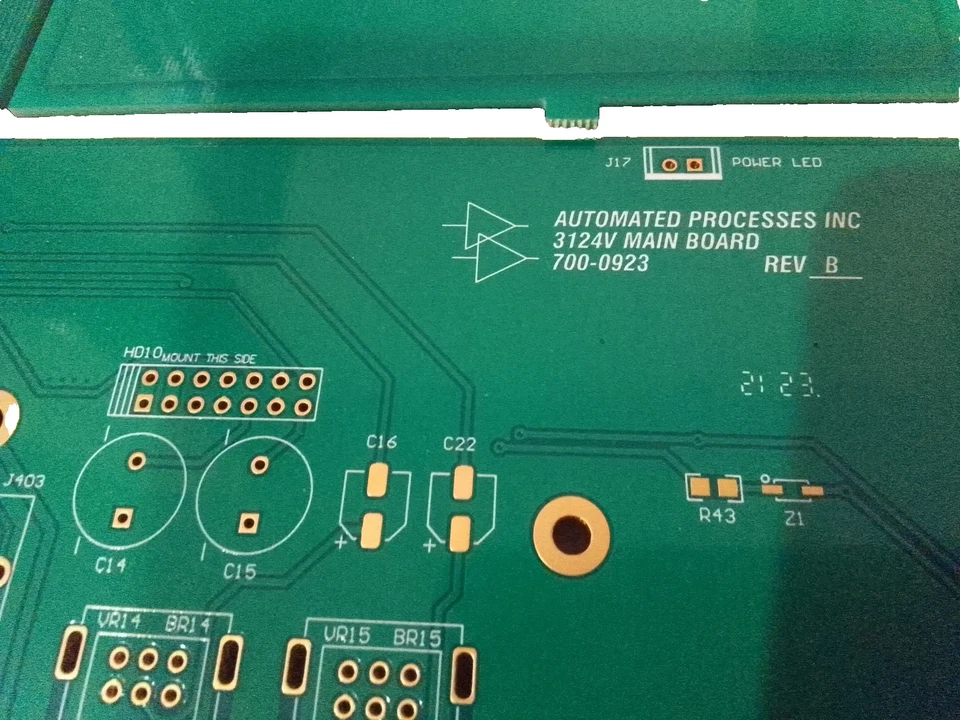 API 3124V 4-Channel Mic Preamp Main board 700-0923 REV. B - Image 2 of 4