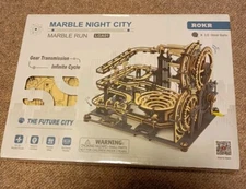 ROKR 3D Wooden Puzzle Marble Night City 