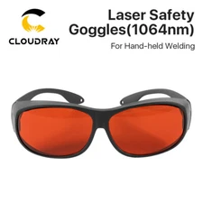 1064nm Fiber Welding Safety Goggles 190-540&800-1100 OD7+ For Welding Machine