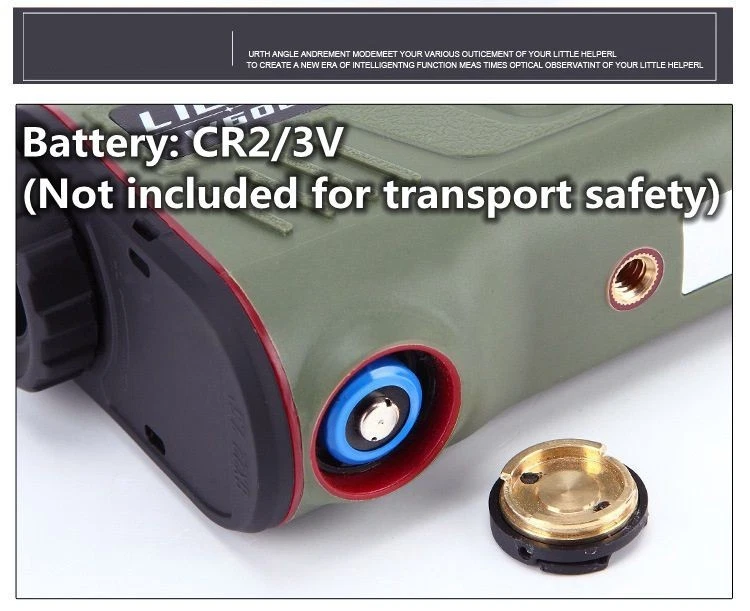 600m Laser Jagd Entfernungsmesser Geschwindigkeit Winkel Höhe Distanzmesser - Bild 4 von 4