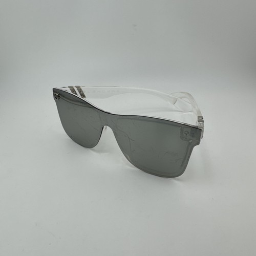 Blenders Eyewear Groove Cruise Sunglasses Clear w/ Silver Mirror Lens