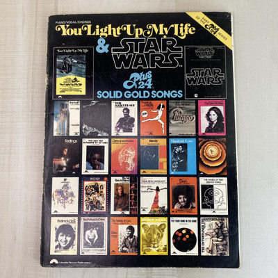 You Light Up My Life & Star Wars + 24 Solid Gold Songs Easy Piano Songbook 1977