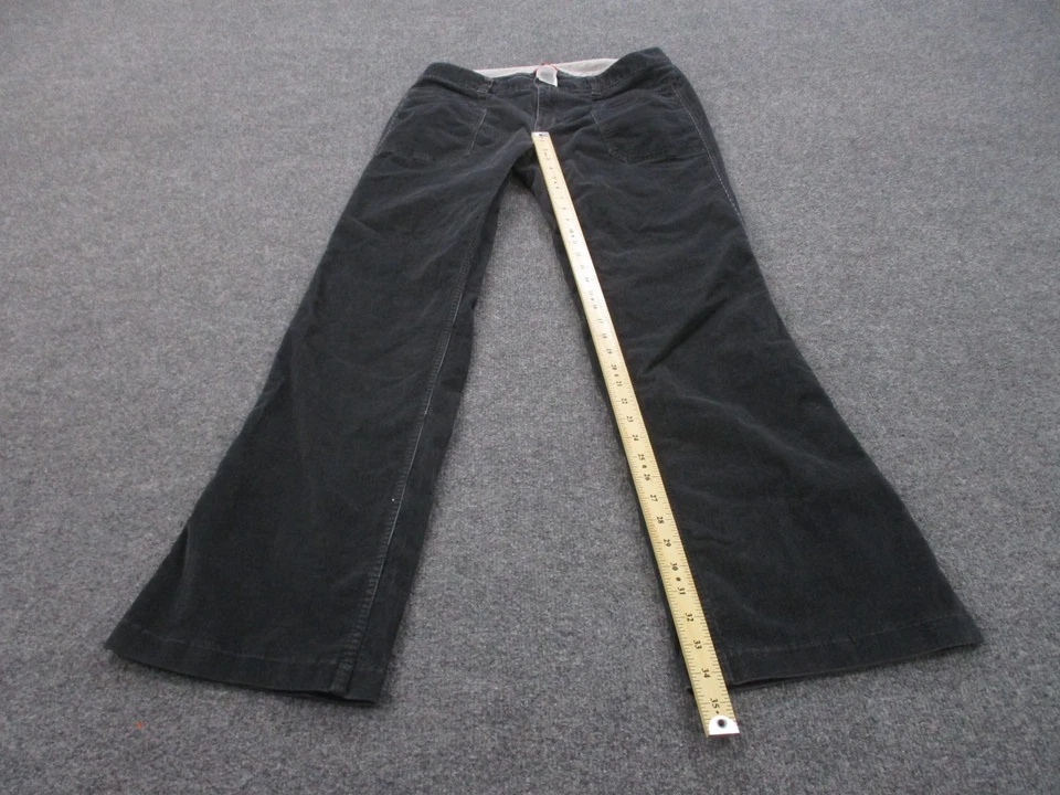 Pantalones North Face Mujer 10 Largos Gris Pana Bootcut Exterior Preppy Clásicos Foto 3 de 4