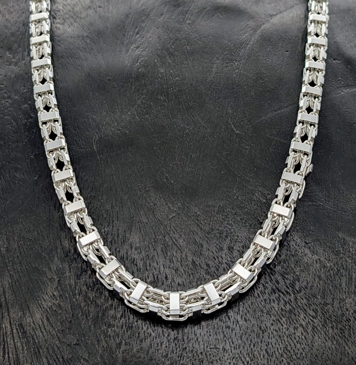Collana A Catenina In Argento Sterling Con Placcatura Rodio - Perline Diamante 1,5 Mm, Regalo In Scatola