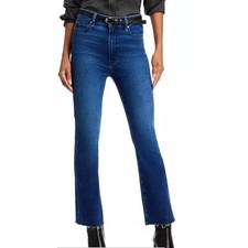 PAIGE Claudine Raw Hem Denim Jeans- Sketchbook Size 32